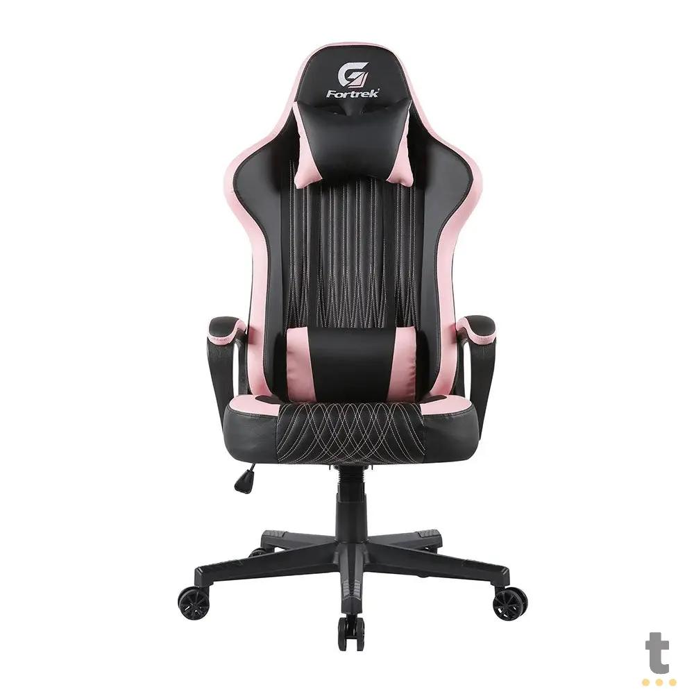 Cadeira Gamer Fortrek Vickers Preta/Rosa - 70523 Truedata